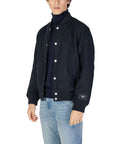Gas Blue Polyester Jacket