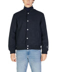Gas Blue Polyester Jacket