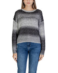 Sandro Ferrone Gray Acrylic Sweater