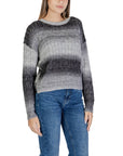 Sandro Ferrone Gray Acrylic Sweater