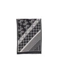 Sandro Ferrone Black Viscose Scarf