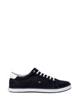 Tommy Hilfiger Blue Cotton Sneaker