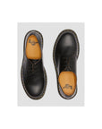 Dr. Martens Black Leather Flat Shoe