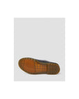 Dr. Martens Black Leather Flat Shoe