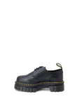 Dr. Martens Black Leather Flat Shoe