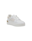 Tommy Hilfiger Cream Leather Sneaker