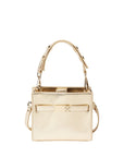 Tommy Hilfiger Gold Polyethylene Handbag