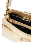 Tommy Hilfiger Gold Polyethylene Handbag