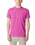 Peuterey Pink Cotton Polo Shirt