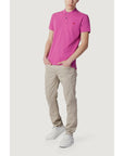 Peuterey Pink Cotton Polo Shirt