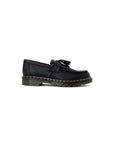 Dr. Martens Black Leather Flat Shoe