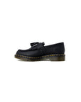 Dr. Martens Black Leather Flat Shoe