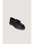 Dr. Martens Black Leather Flat Shoe