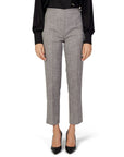 Sandro Ferrone Gray Polyester Jeans & Pant