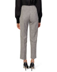Sandro Ferrone Gray Polyester Jeans & Pant