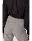 Sandro Ferrone Gray Polyester Jeans & Pant