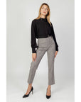 Sandro Ferrone Gray Polyester Jeans & Pant