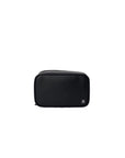 Tommy Hilfiger Black Leather Luggage And Travel