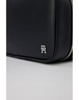 Tommy Hilfiger Black Leather Luggage And Travel