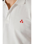 Peuterey White Cotton Polo Shirt