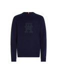 Tommy Hilfiger Blue Cotton Sweater