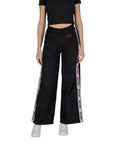 Moschino Black Cotton Jeans & Pant