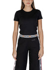 Moschino Black Cotton Tops & T-Shirt