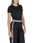 Moschino Black Cotton Tops & T-Shirt