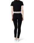 Moschino Black Cotton Jeans & Pant
