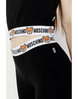 Moschino Black Cotton Jeans & Pant