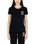 Moschino Black Cotton Tops & T-Shirt