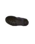 Dr. Martens Black Leather Flat Shoe