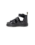 Dr. Martens Black Leather Sandal