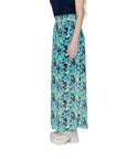 Morgan De Toi Turquoise Polyester Skirt