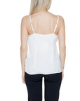 Jacqueline De Yong White Polyester Tops & T-Shirt