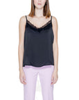 Jacqueline De Yong Black Polyester Tops & T-Shirt