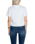 Tommy Hilfiger Jeans White Recycled Cotton Tops & T-Shirt