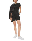 Tommy Hilfiger Jeans Black Cotton Tops & T-Shirt