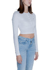 Tommy Hilfiger Jeans White Cotton Tops & T-Shirt