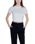 Tommy Hilfiger Jeans White Cotton Cotton Tops & T-Shirt