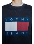 Tommy Hilfiger Jeans Black Cotton Sweater