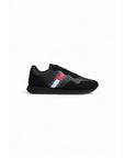 Tommy Hilfiger Jeans Black Suede Sneaker