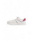 Tommy Hilfiger Jeans White Suede Leather Sneaker