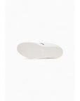 Tommy Hilfiger Jeans White Suede Leather Sneaker