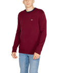 Tommy Hilfiger Jeans Bordeaux Cotton Cotton Sweater