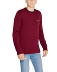 Tommy Hilfiger Jeans Bordeaux Cotton Cotton Sweater
