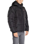 Tommy Hilfiger Jeans Black Polyester Polyester Jacket