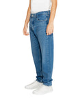 Tommy Hilfiger Jeans Blue Cotton Cotton Jeans & Pant