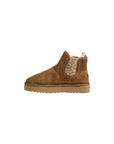 Alviero Martini Prima Classe Beige Leather Boot