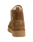 Alviero Martini Prima Classe Beige Leather Boot